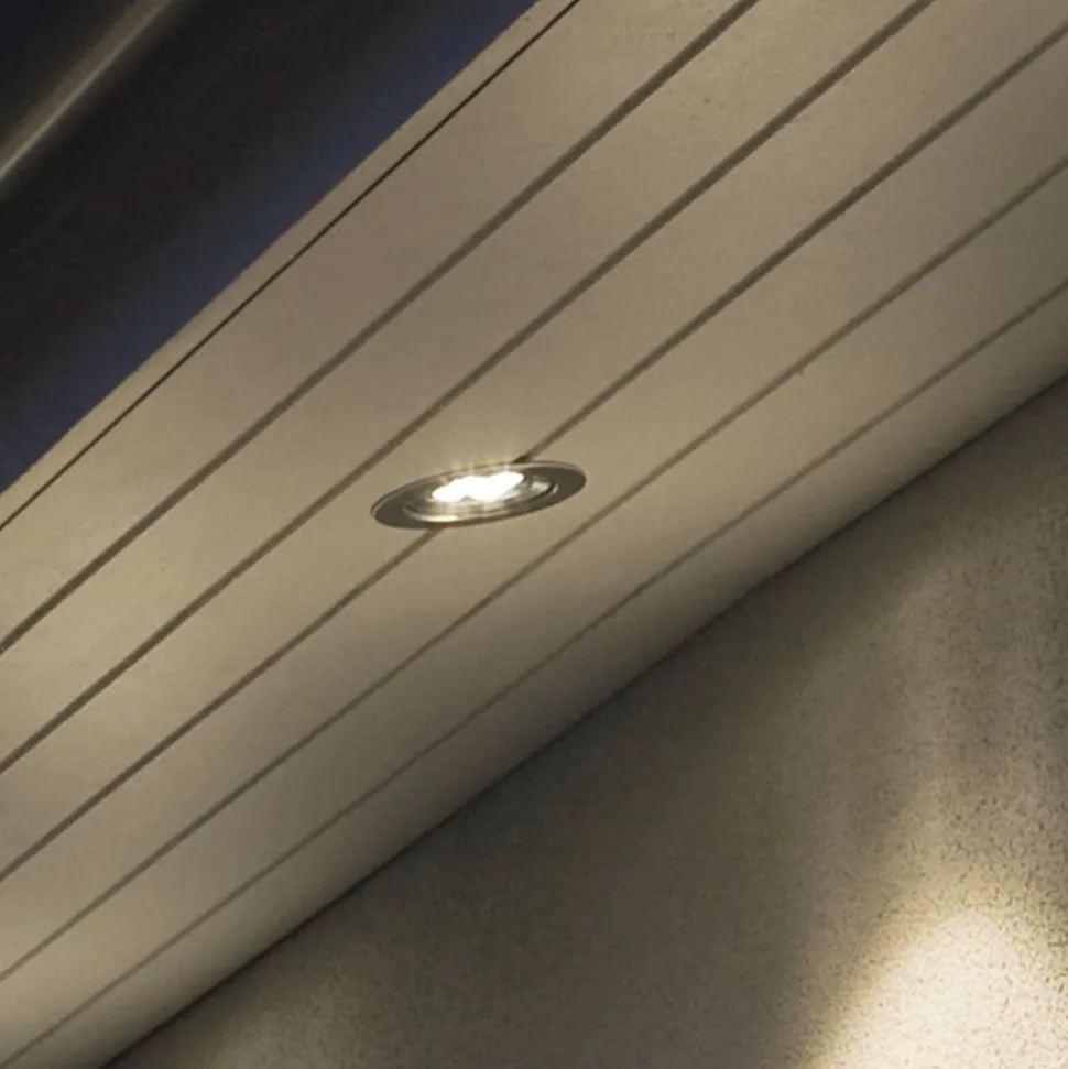 Lampe til indbygning i loftet, m. Power LED'er