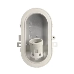 Lampe til vådrum Sotano Retro hvid 19 x 12 cm IP44 plast