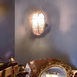 Lampe til vådrum Sotano Retro grå 19 x 12 cm IP44 plast