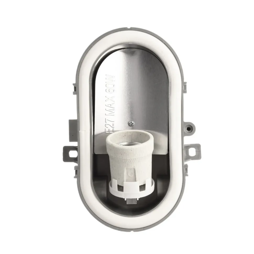 Lampe til vådrum Sotano Retro grå 19 x 12 cm IP44 plast