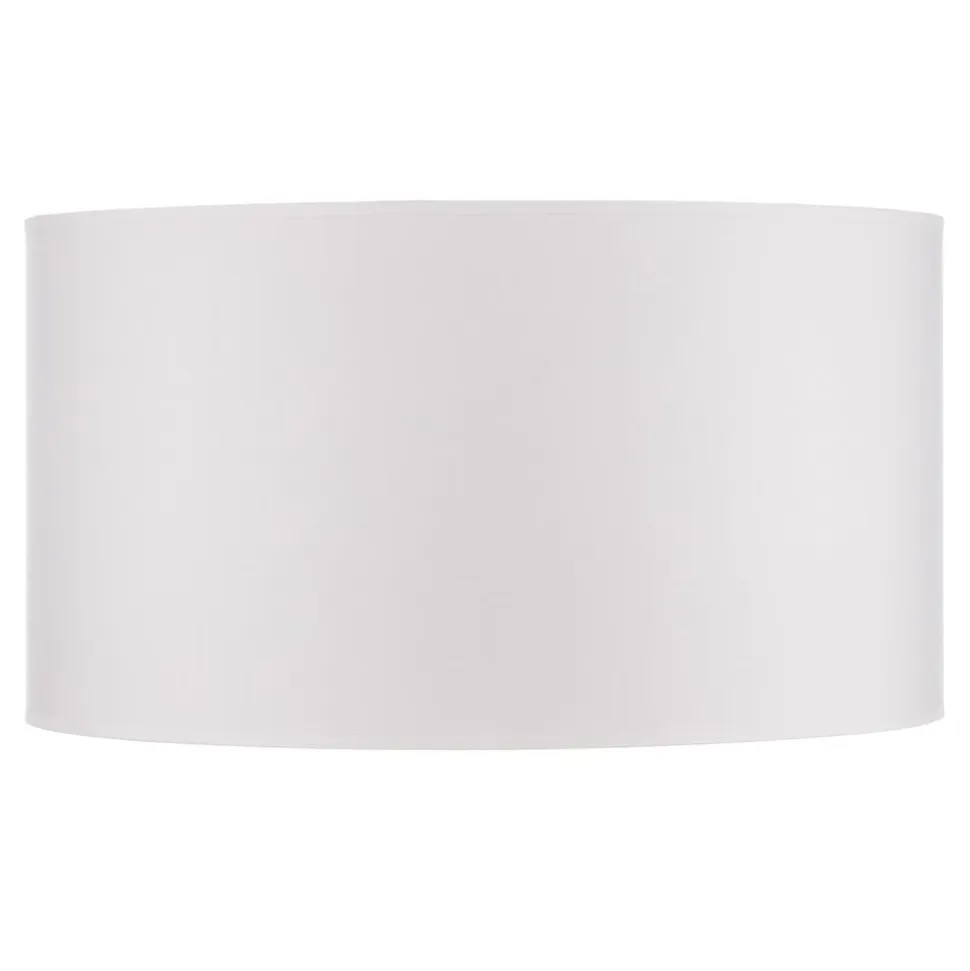Lampeskærm Alba, Ø 45 cm, E27, hvid/guld