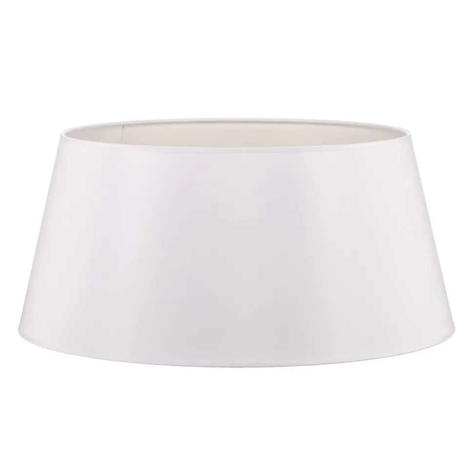 Lampeskærm Cone højde 25,5 cm, chintz hvid