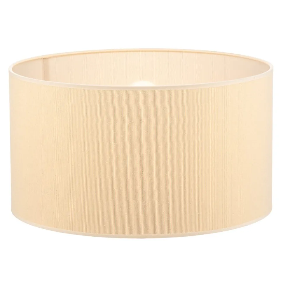 Lampeskærm Roller Ø 40 cm, ecru/guld
