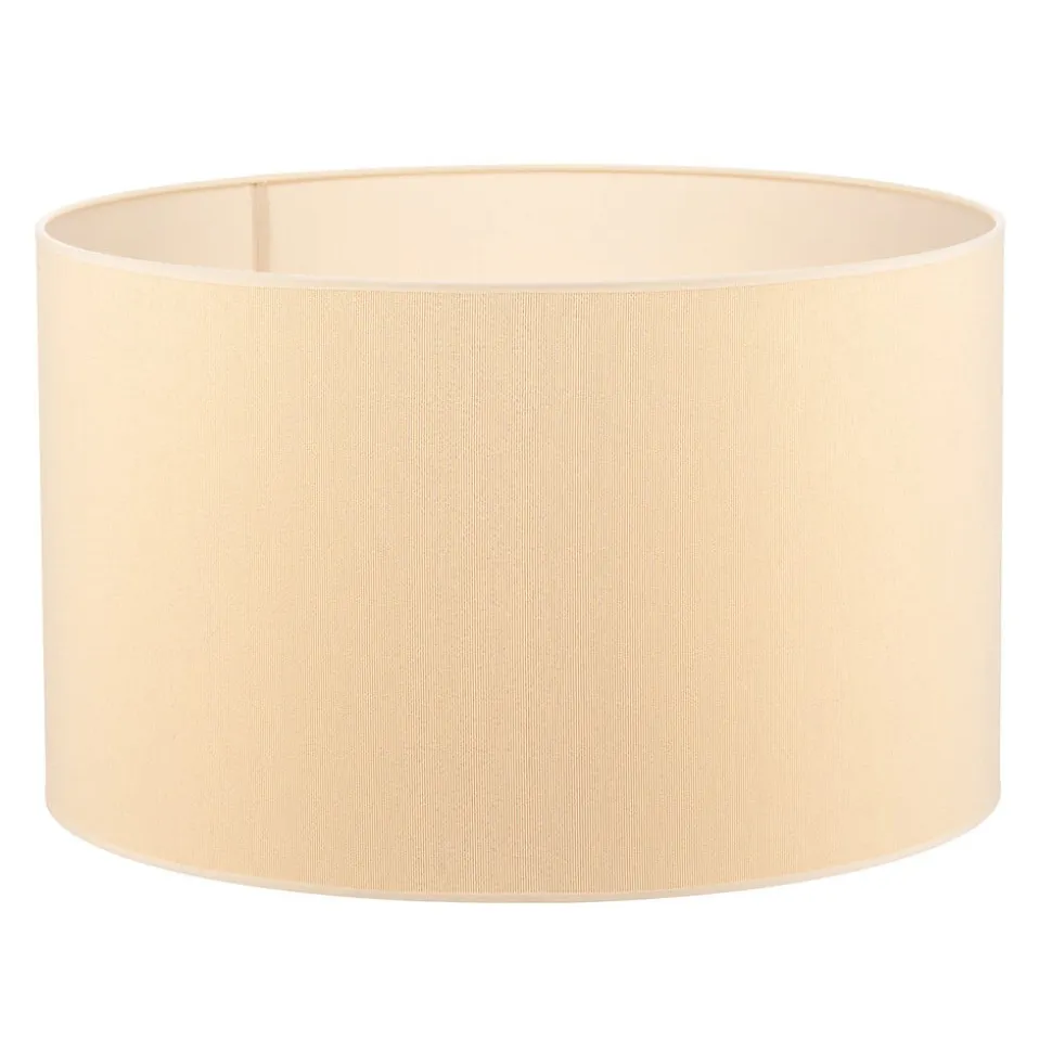 Lampeskærm Roller Ø 50 cm, ecru/guld