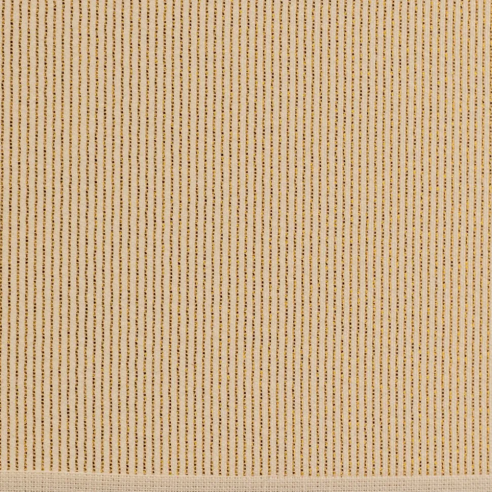 Lampeskærm Roller Ø 50 cm, ecru/guld