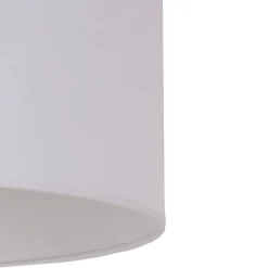 Lampeskærm Roller Ø 50 cm, hvid