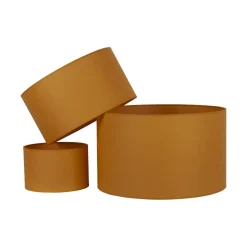 Lampeskærm Roller Ø 40 cm, sennepsgul
