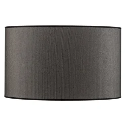 Lampeskærm Roller Ø 50 cm, sort/sølv