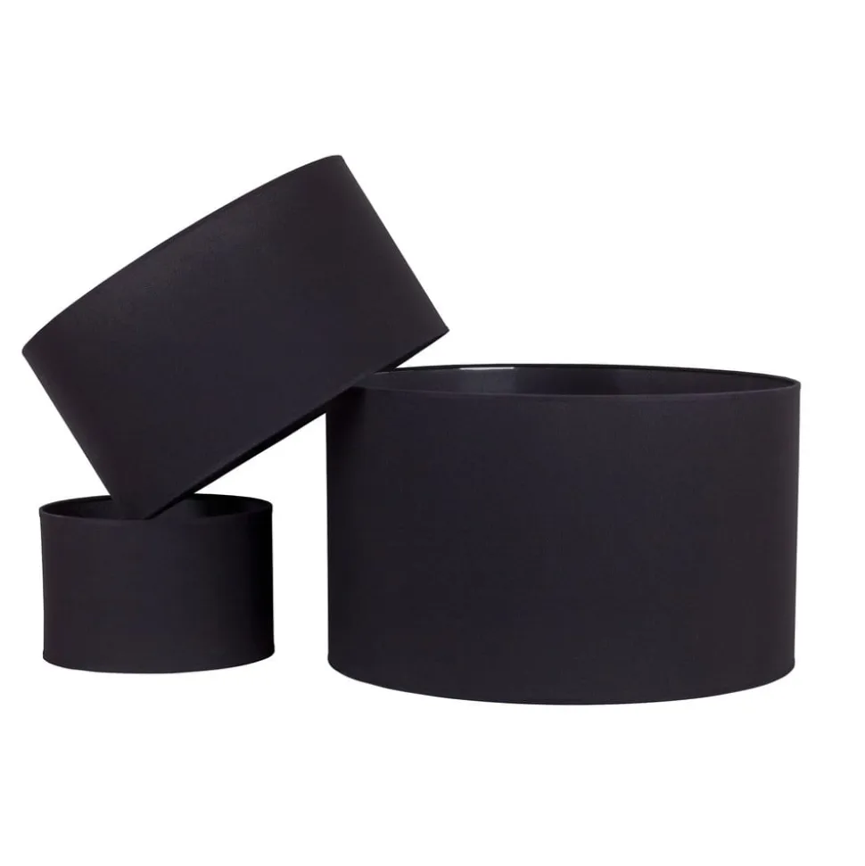 Lampeskærm Roller Ø 40 cm, sort