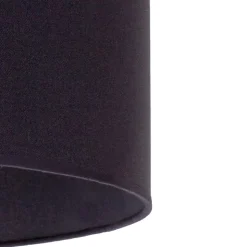 Lampeskærm Roller Ø 50 cm, sort