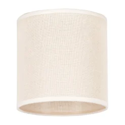 Lampeskærm Roller, beige, Ø 15 cm, højde 15 cm