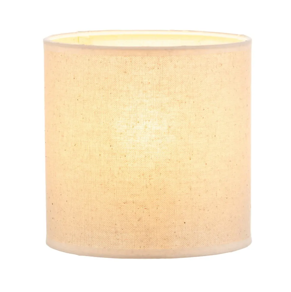 Lampeskærm Roller, beige, Ø 15 cm, højde 15 cm