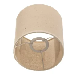 Lampeskærm Roller, beige, Ø 15 cm, højde 15 cm