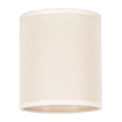 Lampeskærm Roller, beige, Ø 13 cm, højde 15 cm