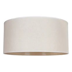 Lampeskærm Roller, beige, Ø 50 cm, højde 24 cm