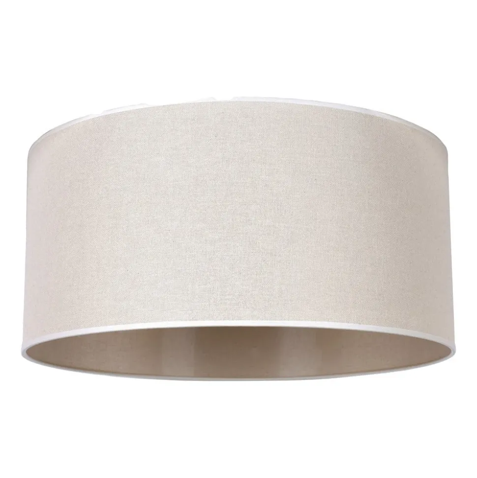 Lampeskærm Roller, beige, Ø 50 cm, højde 24 cm
