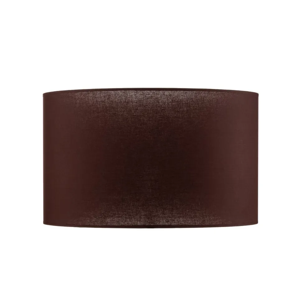 Lampeskærm Roller, brun, Ø 50 cm, højde 30 cm