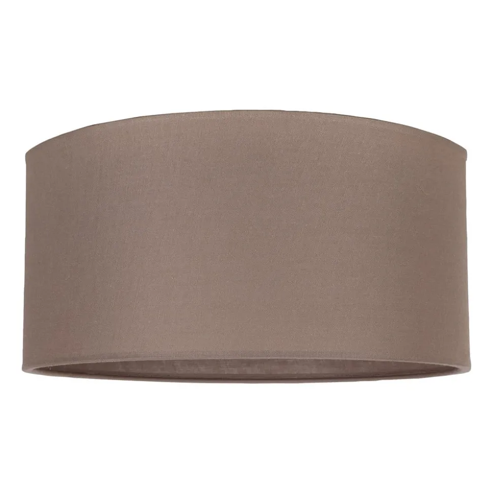 Lampeskærm Roller, cappuccino, Ø 50 cm, højde 24 cm