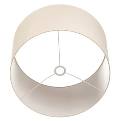 Lampeskærm Roller ecru bomuld Ø50cm højde 30cm
