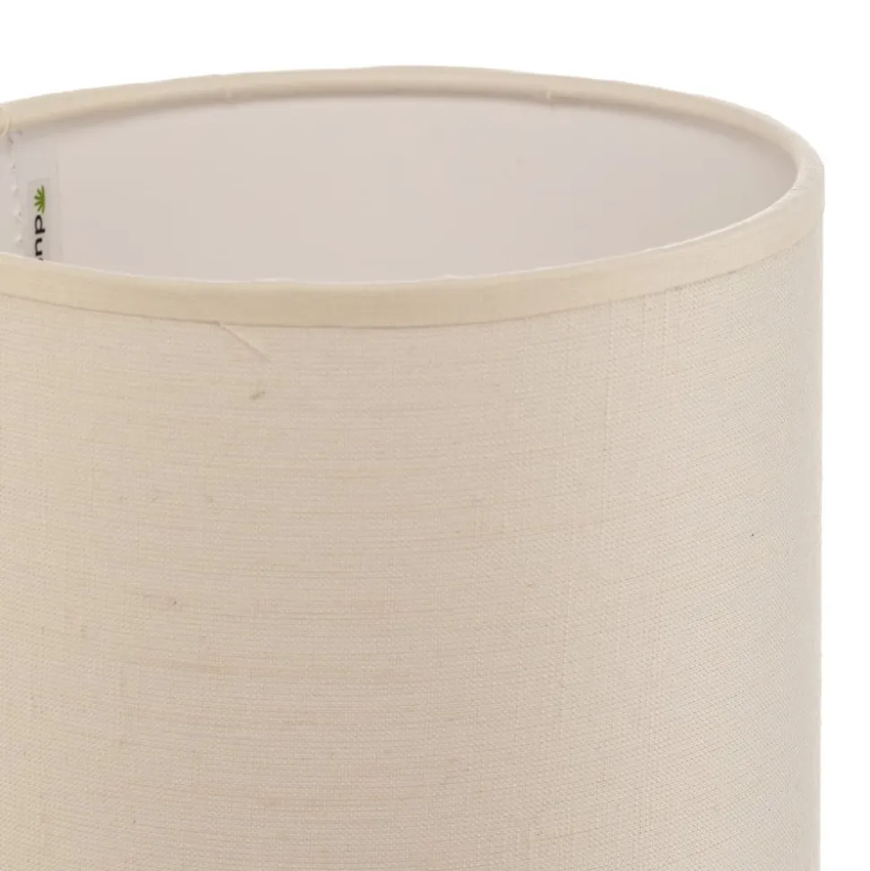 Lampeskærm Roller ecru bomuld Ø15cm højde 15cm