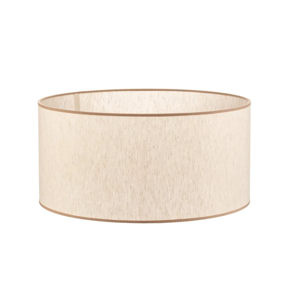 Lampeskærm Roller ecru/beige Ø 50 cm Højde 24 cm