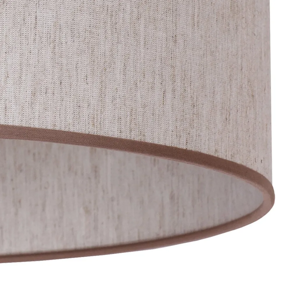 Lampeskærm Roller ecru/beige Ø 40 cm Højde 22 cm