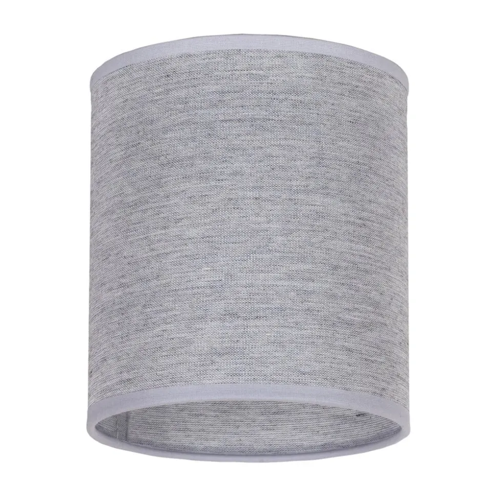 Lampeskærm Roller, grå, Ø 13 cm, højde 15 cm