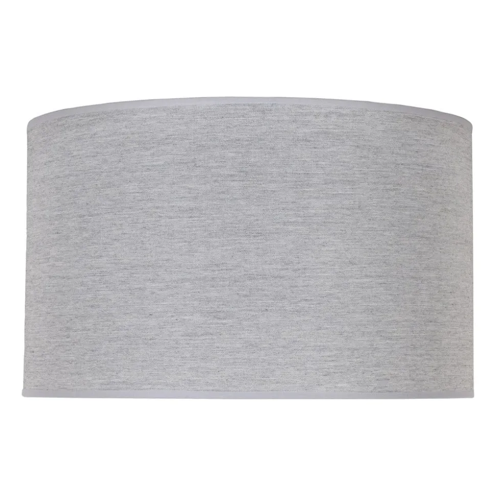 Lampeskærm Roller, grå, Ø 50 cm, højde 30 cm