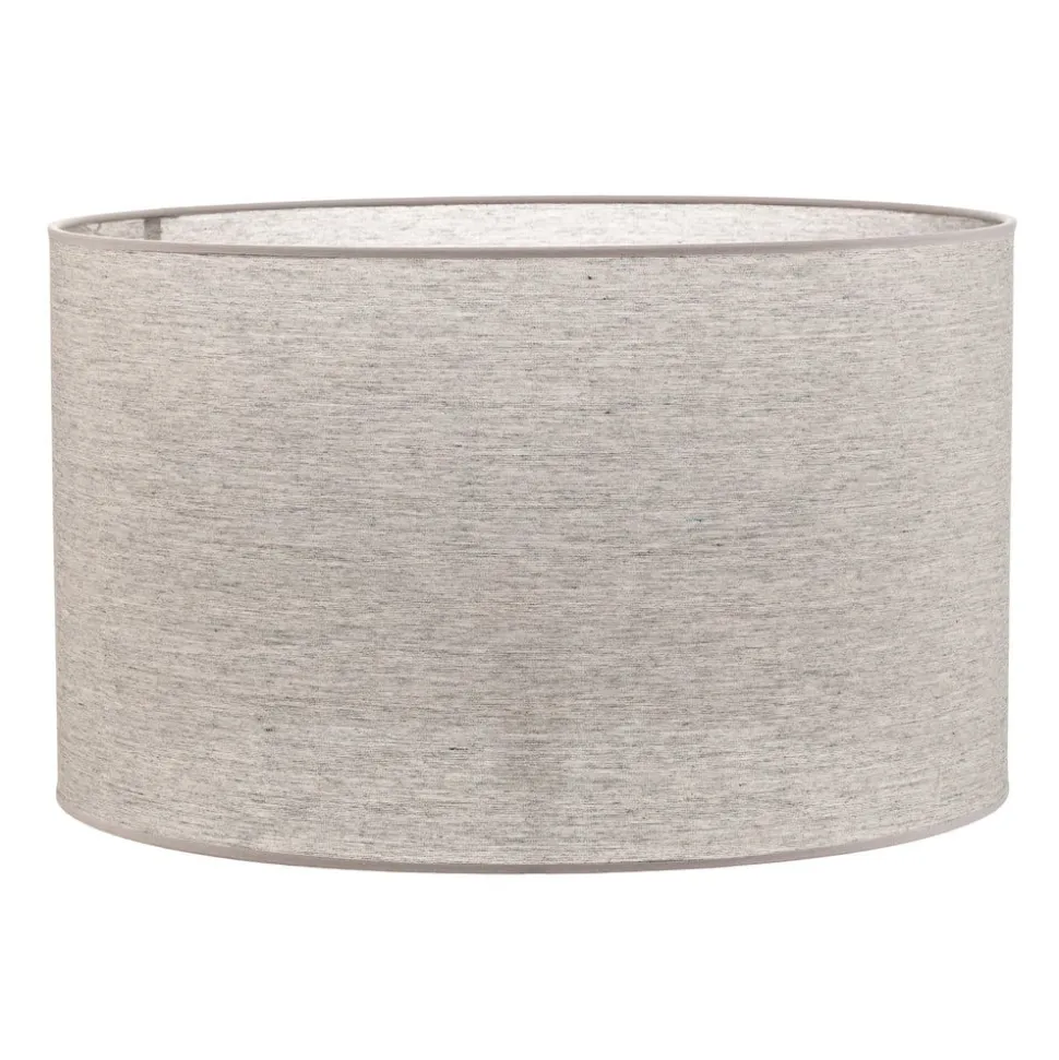 Lampeskærm Roller, grå, Ø 50 cm, højde 30 cm