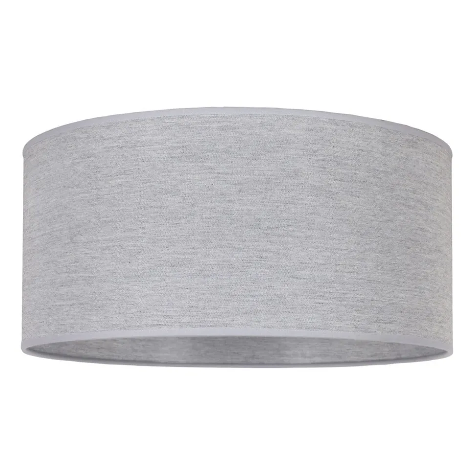 Lampeskærm Roller, grå, Ø 50 cm, højde 24 cm