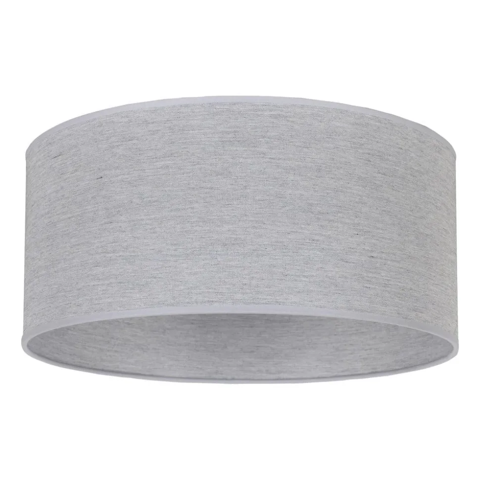 Lampeskærm Roller, grå, Ø 50 cm, højde 24 cm