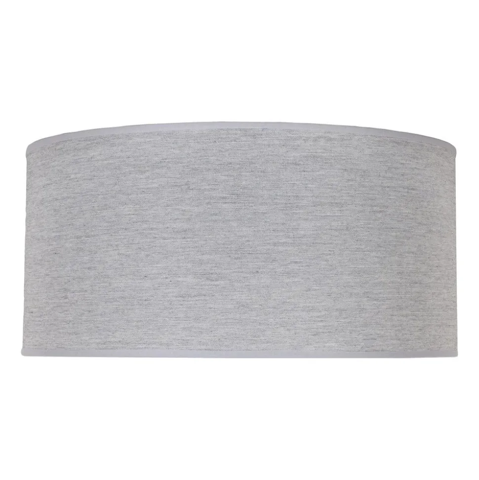 Lampeskærm Roller, grå, Ø 50 cm, højde 24 cm