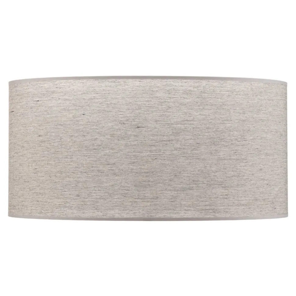 Lampeskærm Roller, grå, Ø 50 cm, højde 24 cm
