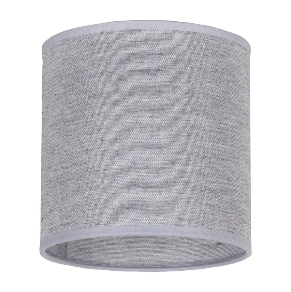 Lampeskærm Roller, grå, Ø 15 cm, højde 15 cm