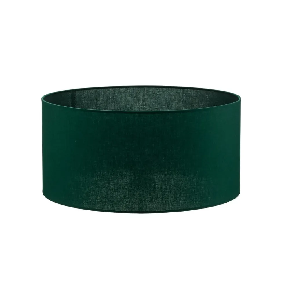 Lampeskærm Roller, grøn, Ø 50 cm, højde 24 cm