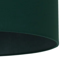 Lampeskærm Roller, grøn, Ø 40 cm, højde 22 cm