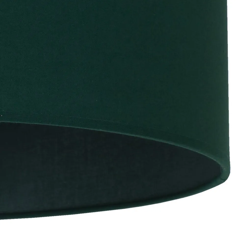 Lampeskærm Roller, grøn, Ø 40 cm, højde 22 cm