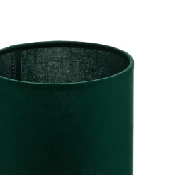 Lampeskærm Roller, grøn, Ø 15 cm, højde 15 cm