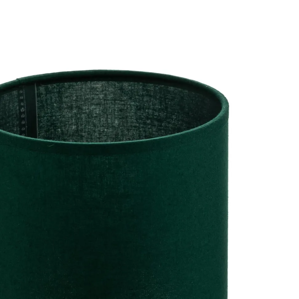 Lampeskærm Roller, grøn, Ø 15 cm, højde 15 cm