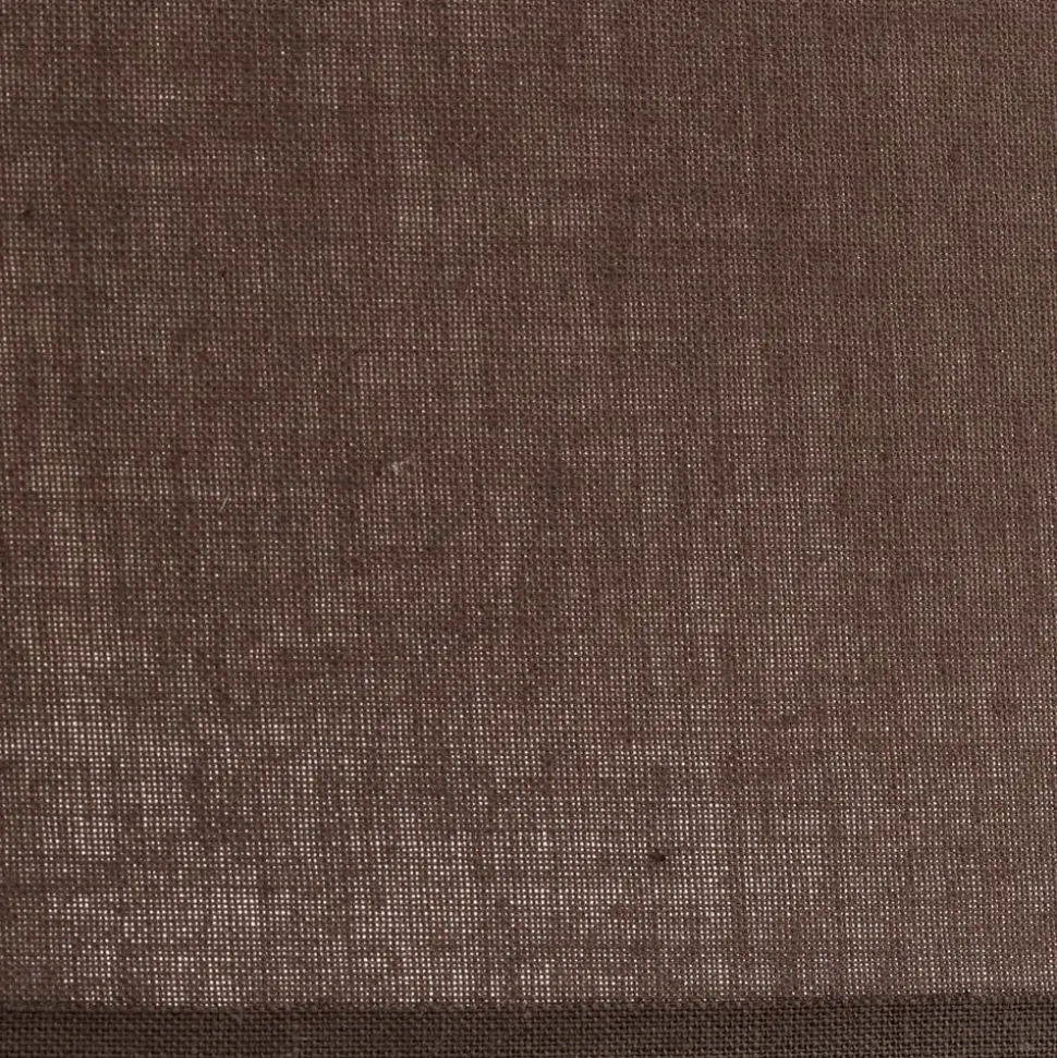 Lampeskærm Roller, jordbrun, Ø 50 cm, højde 24 cm