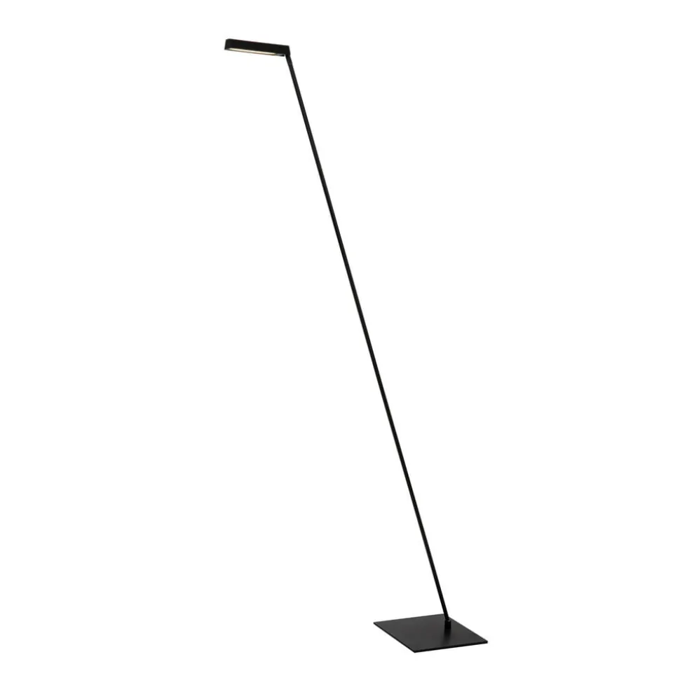 Lavale LED-gulvlampe, sort, dæmpbar, højde 138 cm