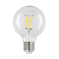 LED E27 4 W G80 2.700 K filament dæmpes klar 3 stk