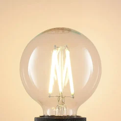 LED E27 8 W G80 2.700 K filament dæmpes klar 3 stk