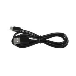 LED genopladelig udendørs væglampe Talent, sort, bredde 16 cm Sensor