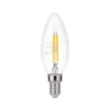 LED glødepære E14 C35 klar 2W 827 180lm dæmpbar