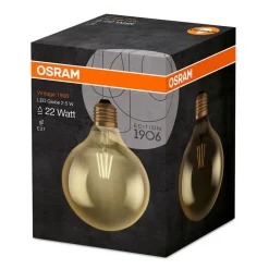 LED globepære Gold E27 2,5W varmhvid 220 lumen