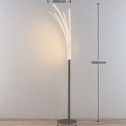 LED gulvlampe Boba med flere rammer