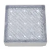 LED indbygget gulvlampe Walkover, IP68 8x8cm
