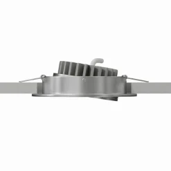 LED indbygningslampe Rico 6,5 W børstet stål