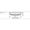 LED lampe til Eco Plano II, hvid